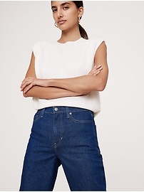 High-Rise Straight Jean
