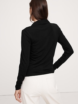 【１着でも送料無料】 Luxe Wool-Blend Republic Banana | Top Polo トップス