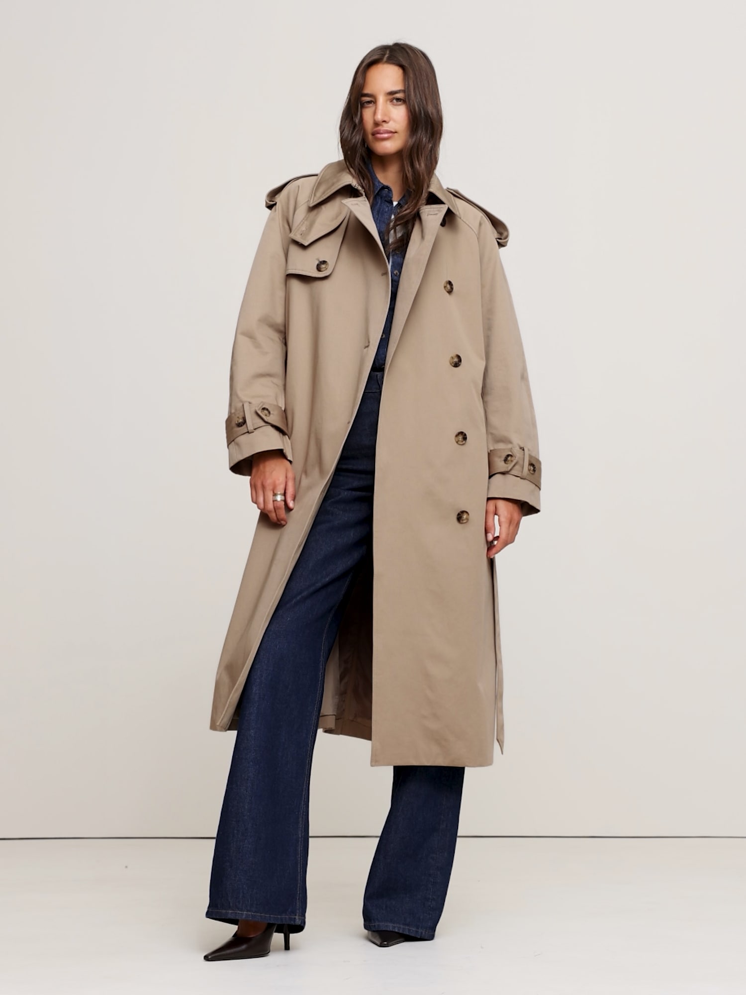 Image number 2 showing, Classic Cotton Trench Coat
