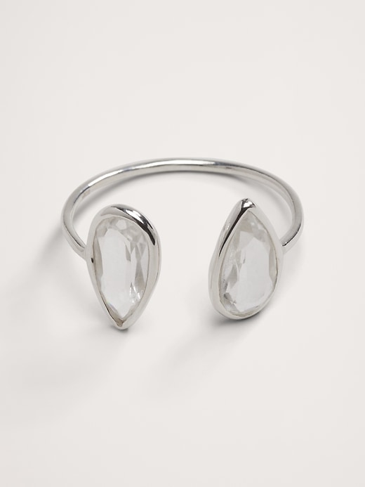 Teardrop Crystal Ring by Aureus + Argent | Banana Republic