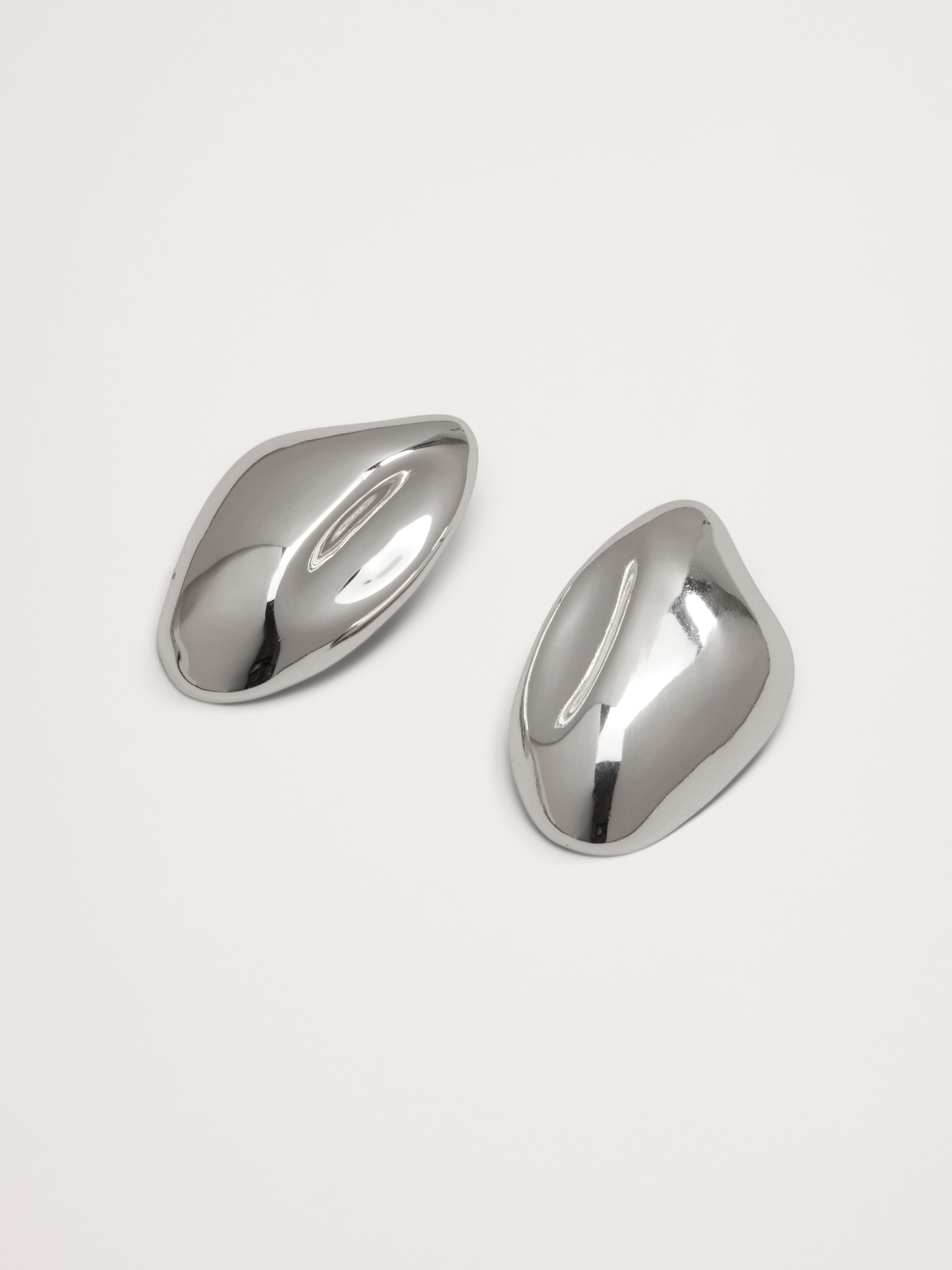 Sculptural Forms Earrings Aureus + Argent