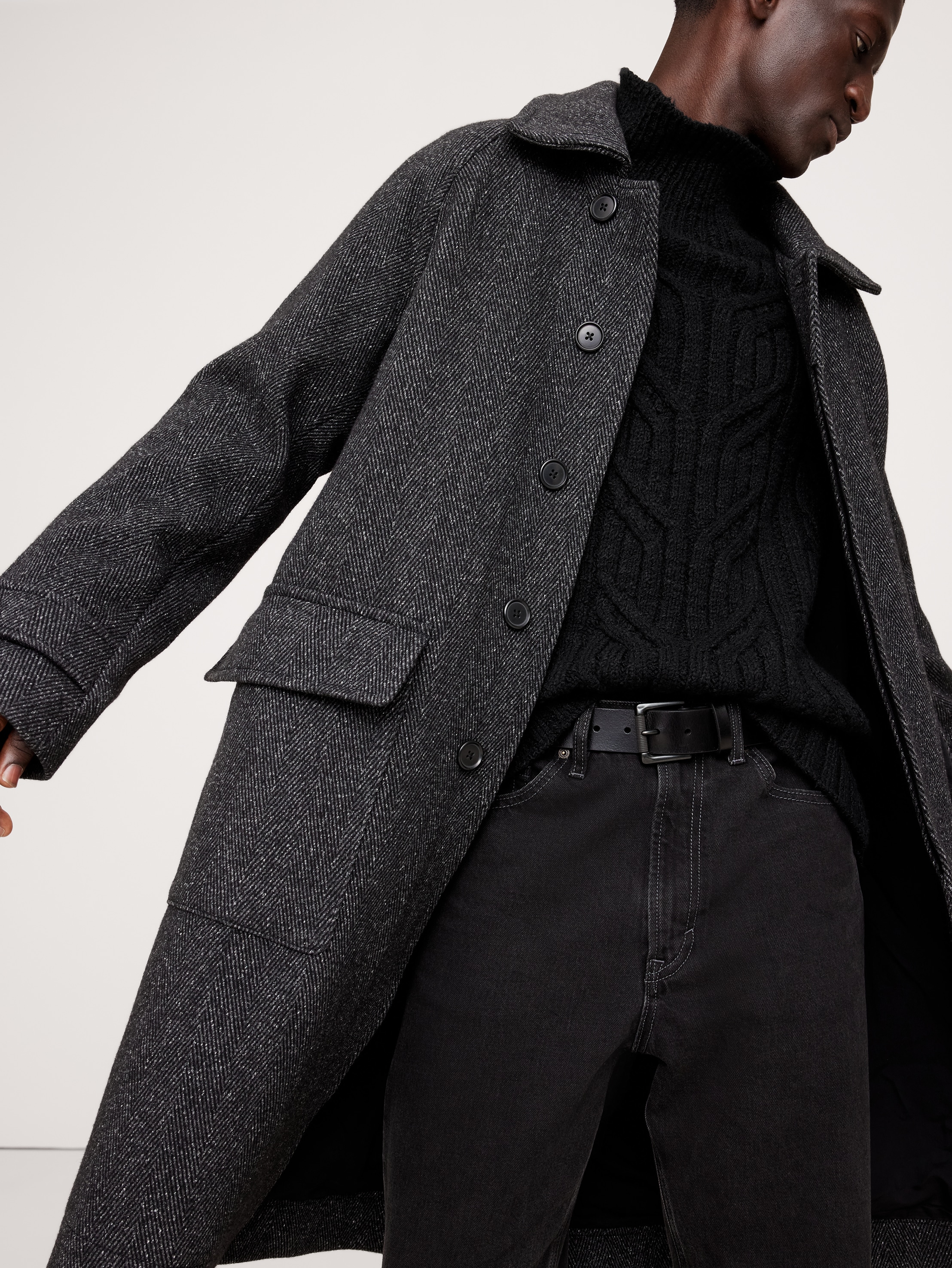 ジャケット・アウター remer 23AW Balmacaan over long coat ジャケット・アウター remer 23AW Balmacaan over long coat