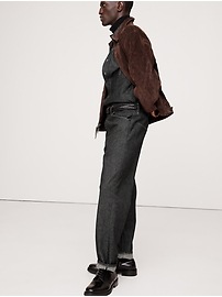 Vintage-Straight Tailored Jean