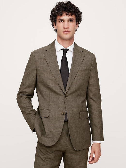 Signature Italian Rustico Suit Jacket | Banana Republic