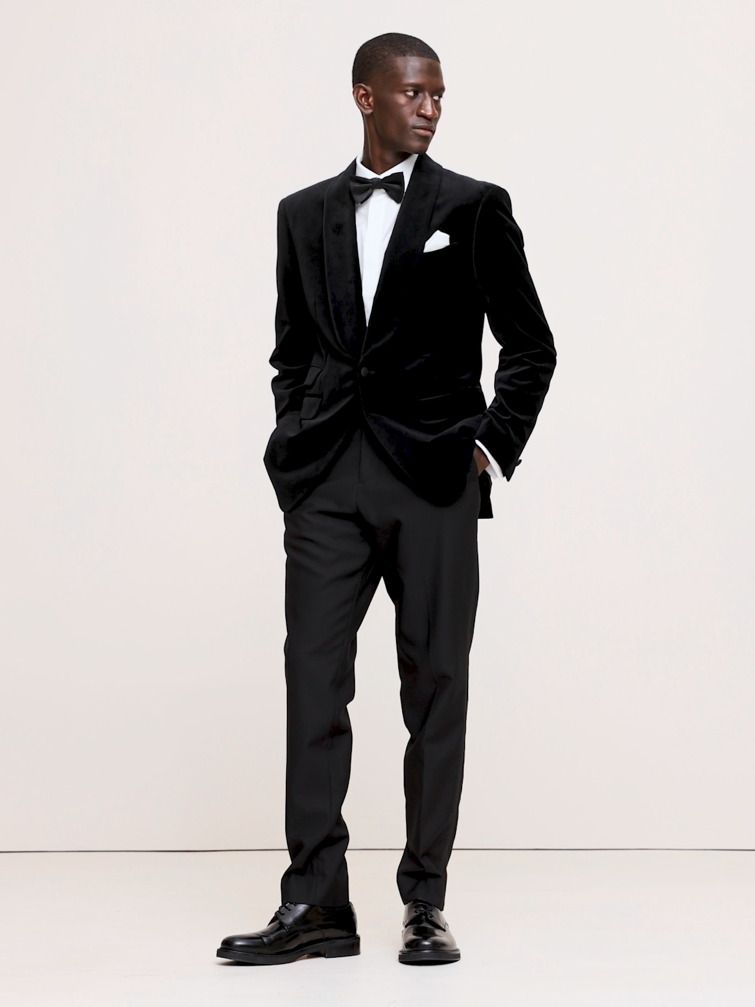 Image number 2 showing, Cotton Velvet Tuxedo Jacket