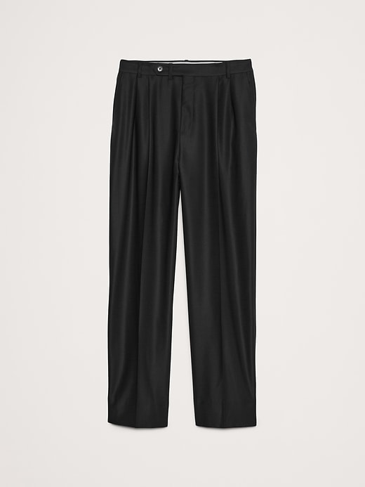 パンツ 1990's BANANA REPUBLIC wide slacks Signature Italian Hopsack Wide-Leg Pant | Banana Republic