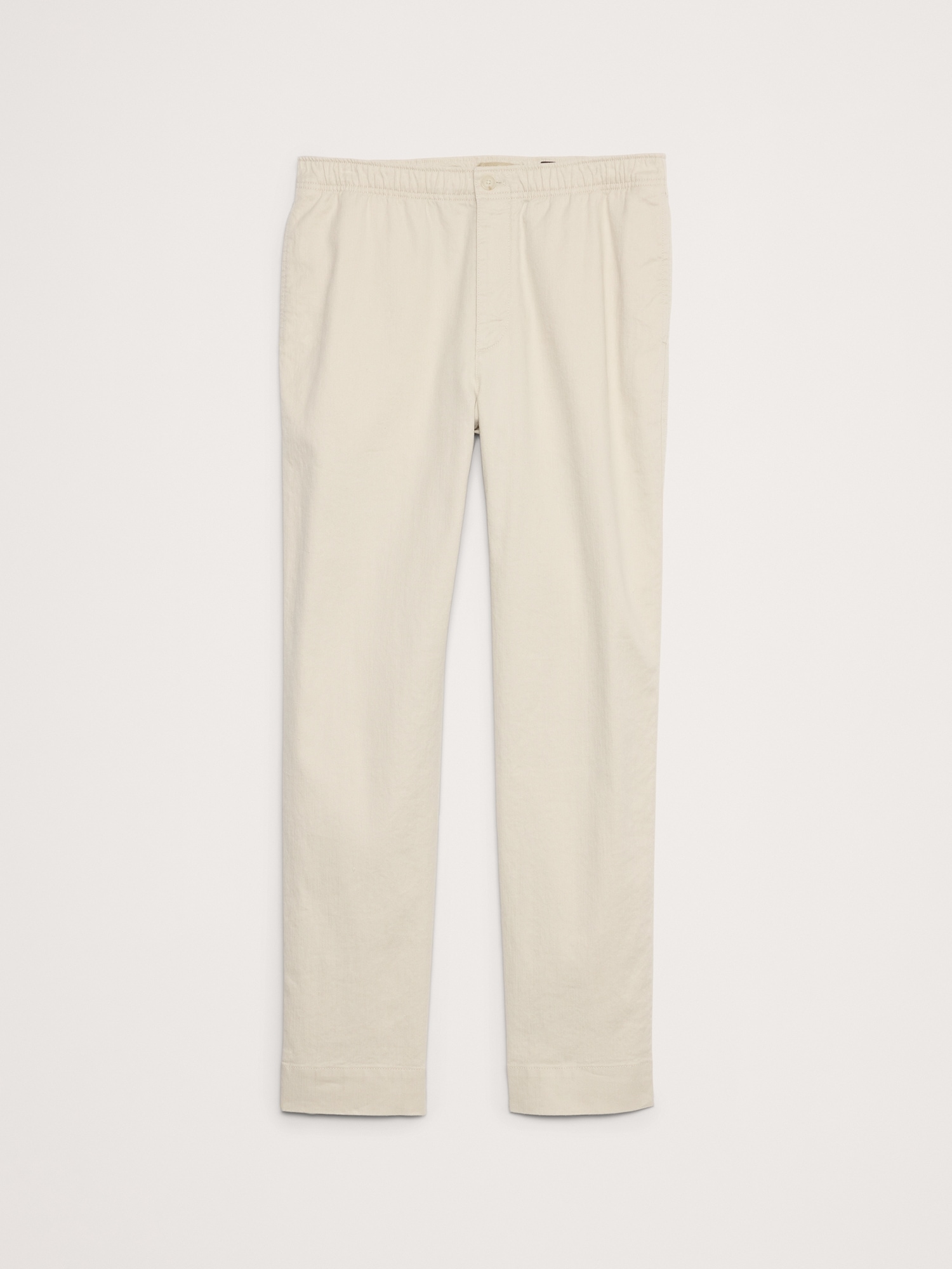 Italian Linen-Cotton Pull-On Pant