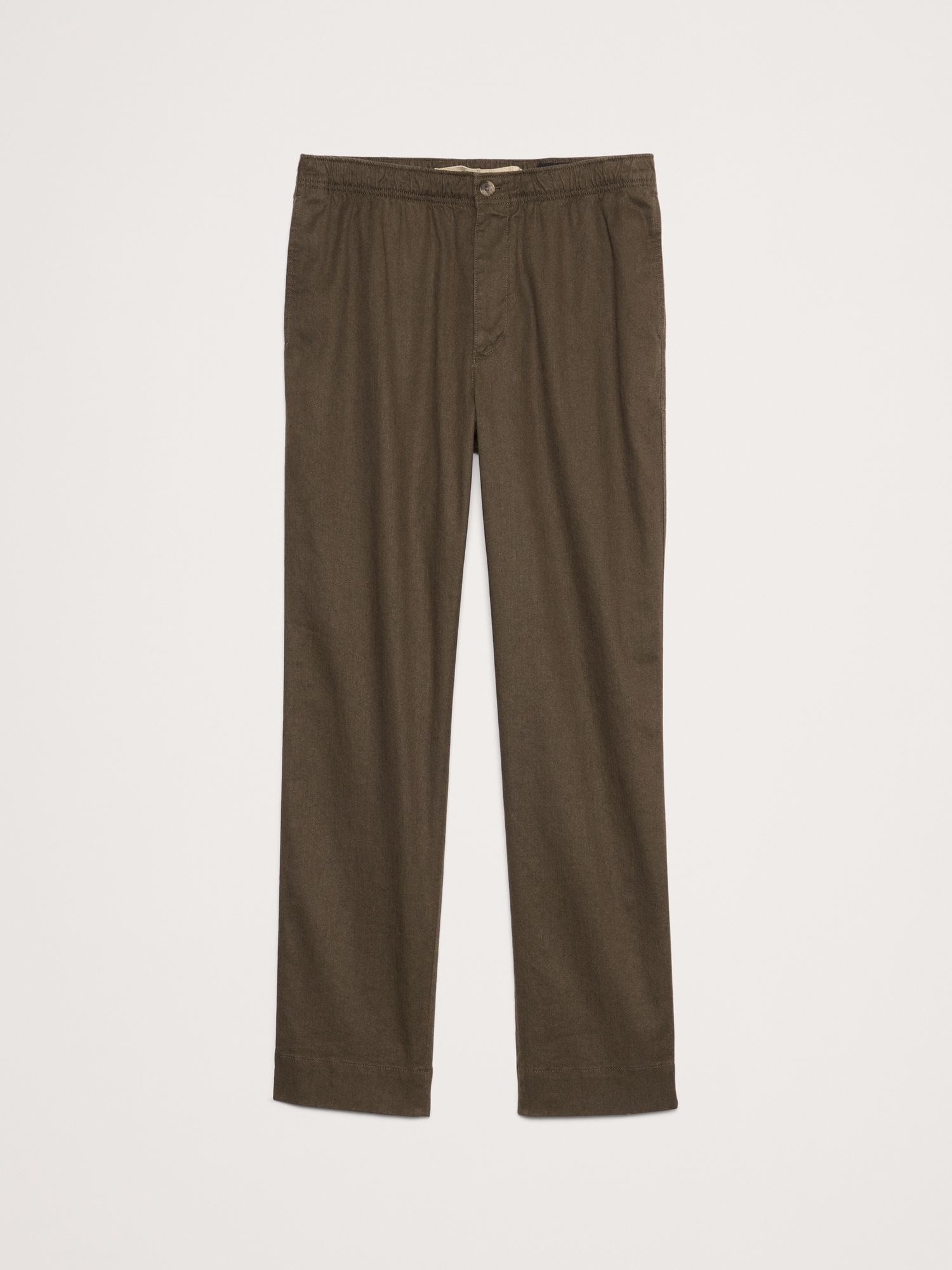 Linen-Cotton Traveler Pull-On Pant