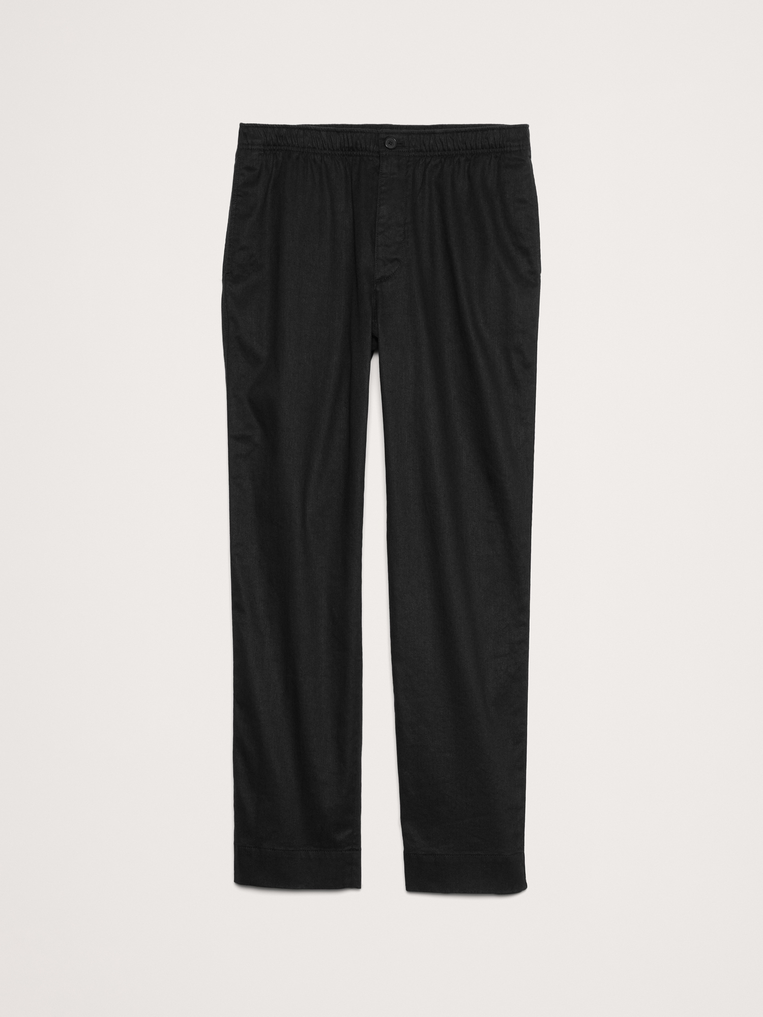 Italian Linen-Cotton Pull-On Pant