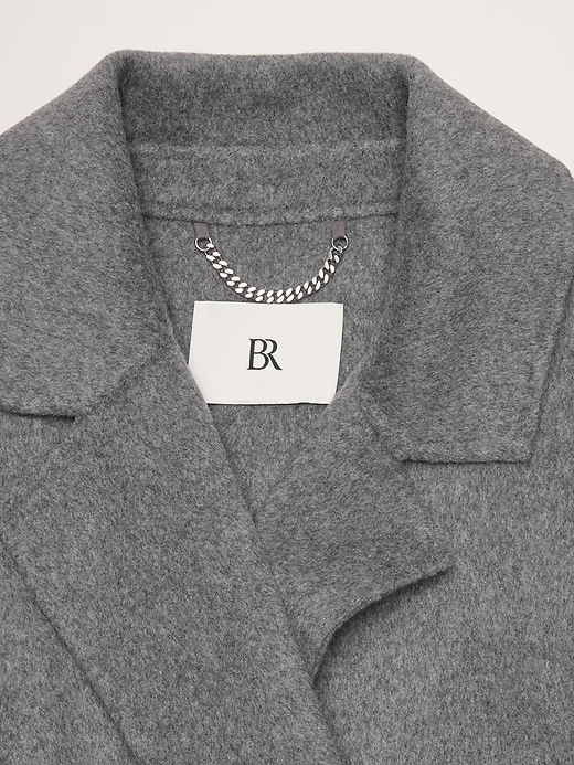 Double-Faced Wrap Coat | Banana Republic