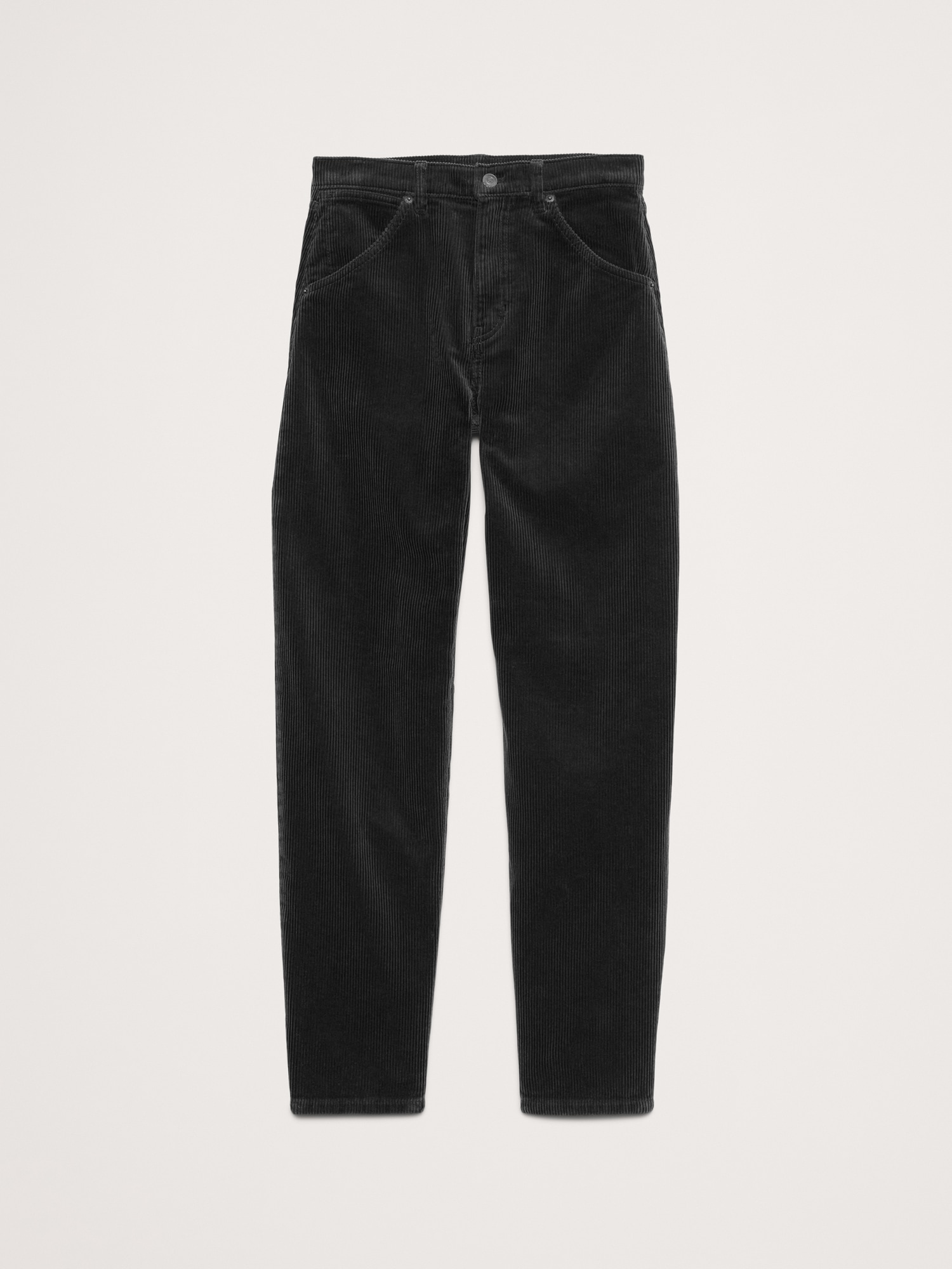 High-Rise Bow Corduroy Pant