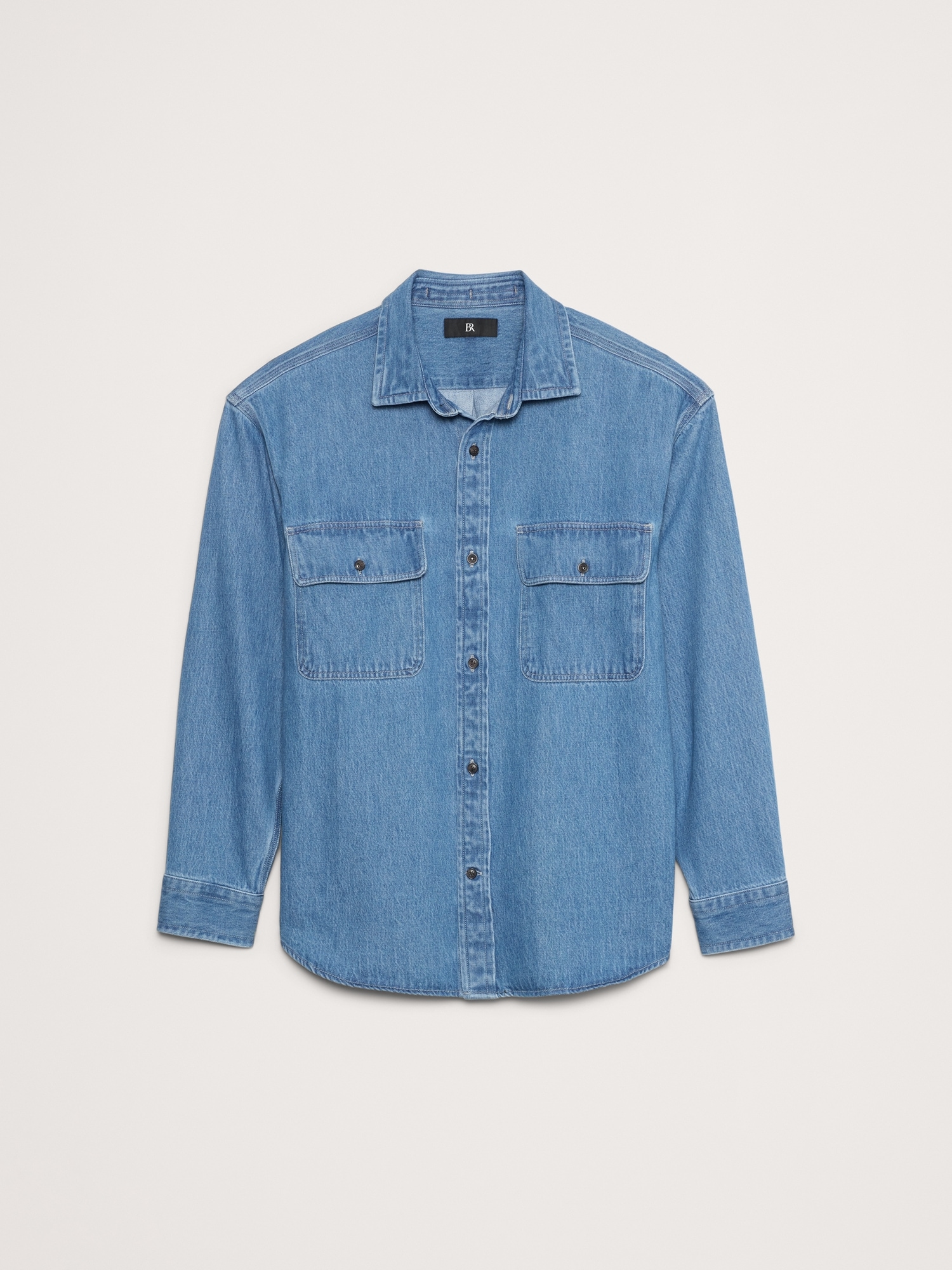 Oversized Denim Overshirt