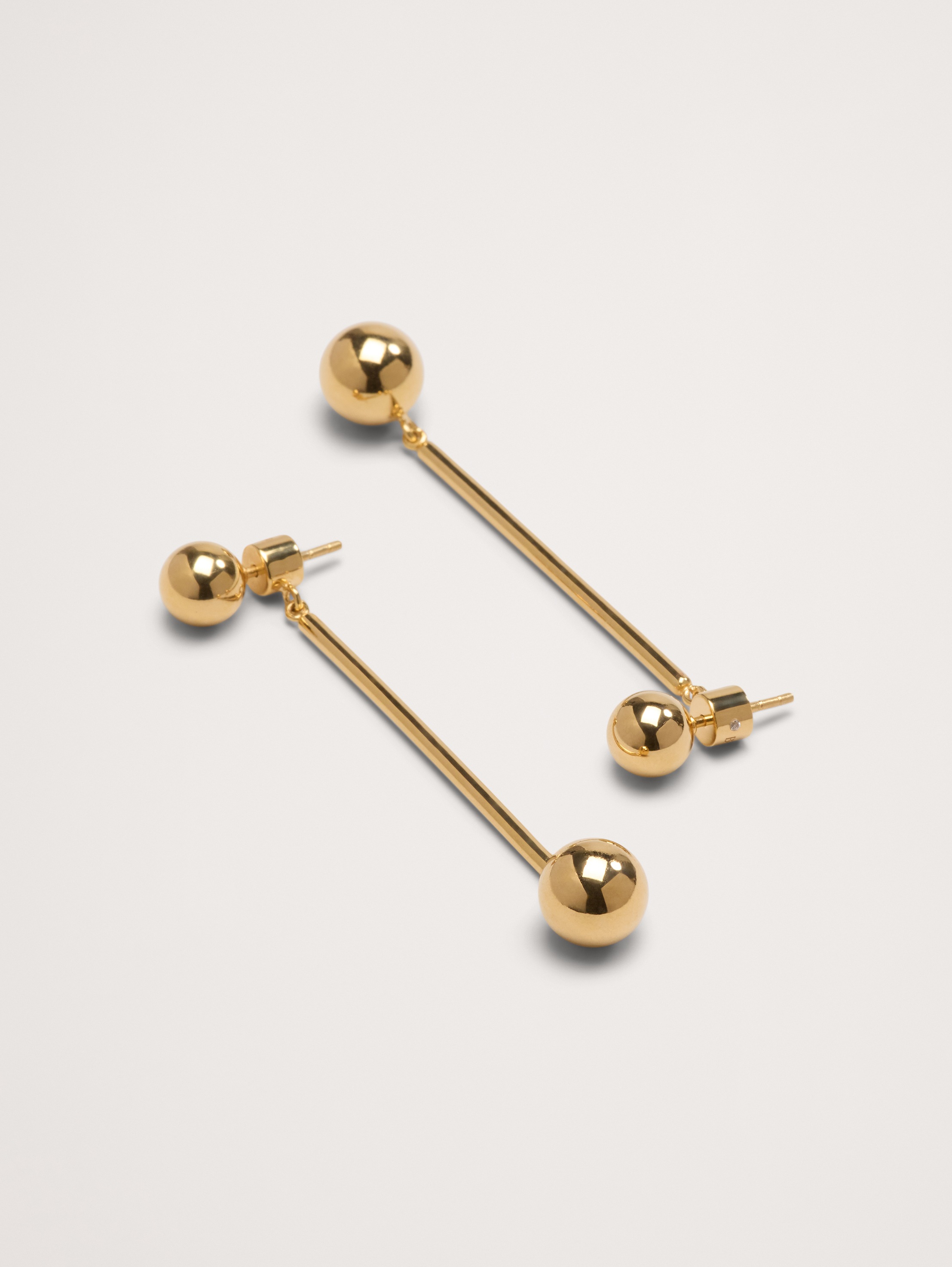 Large Barbell Drop Earrings Banana Republic