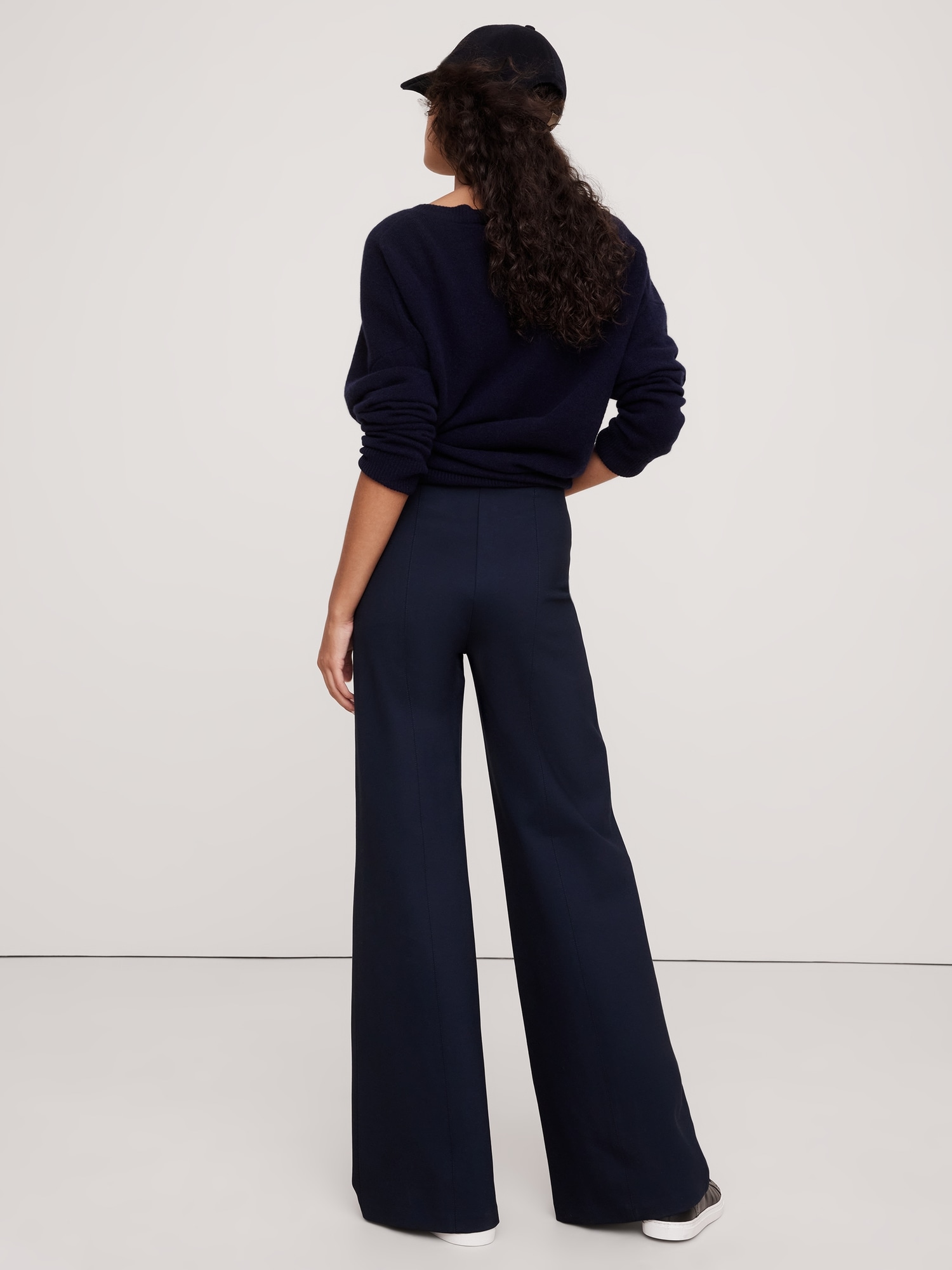 Wide-Leg Everywhere Ponte Pant