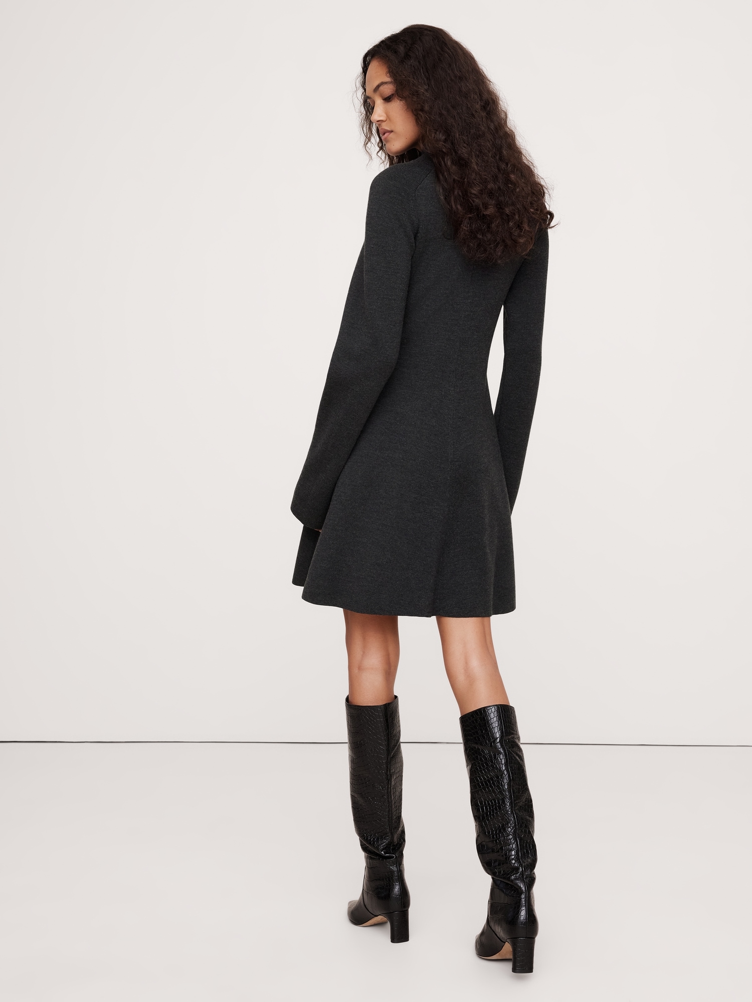 Merino Mini Sweater Dress