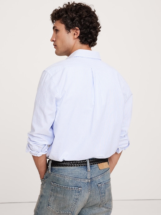 Standard-Fit Oxford Shirt | Banana Republic