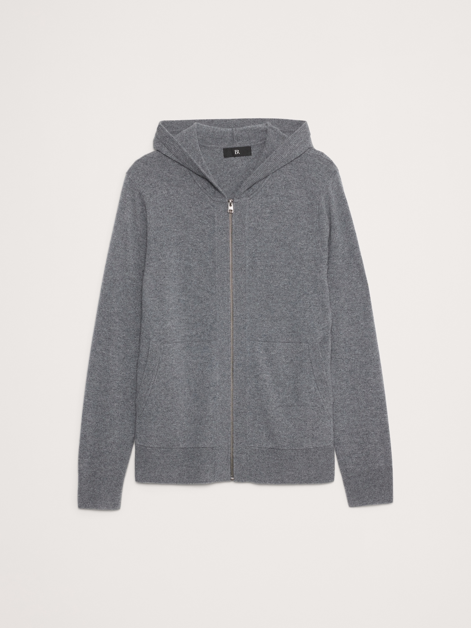 Wool-Cashmere Sweater Hoodie