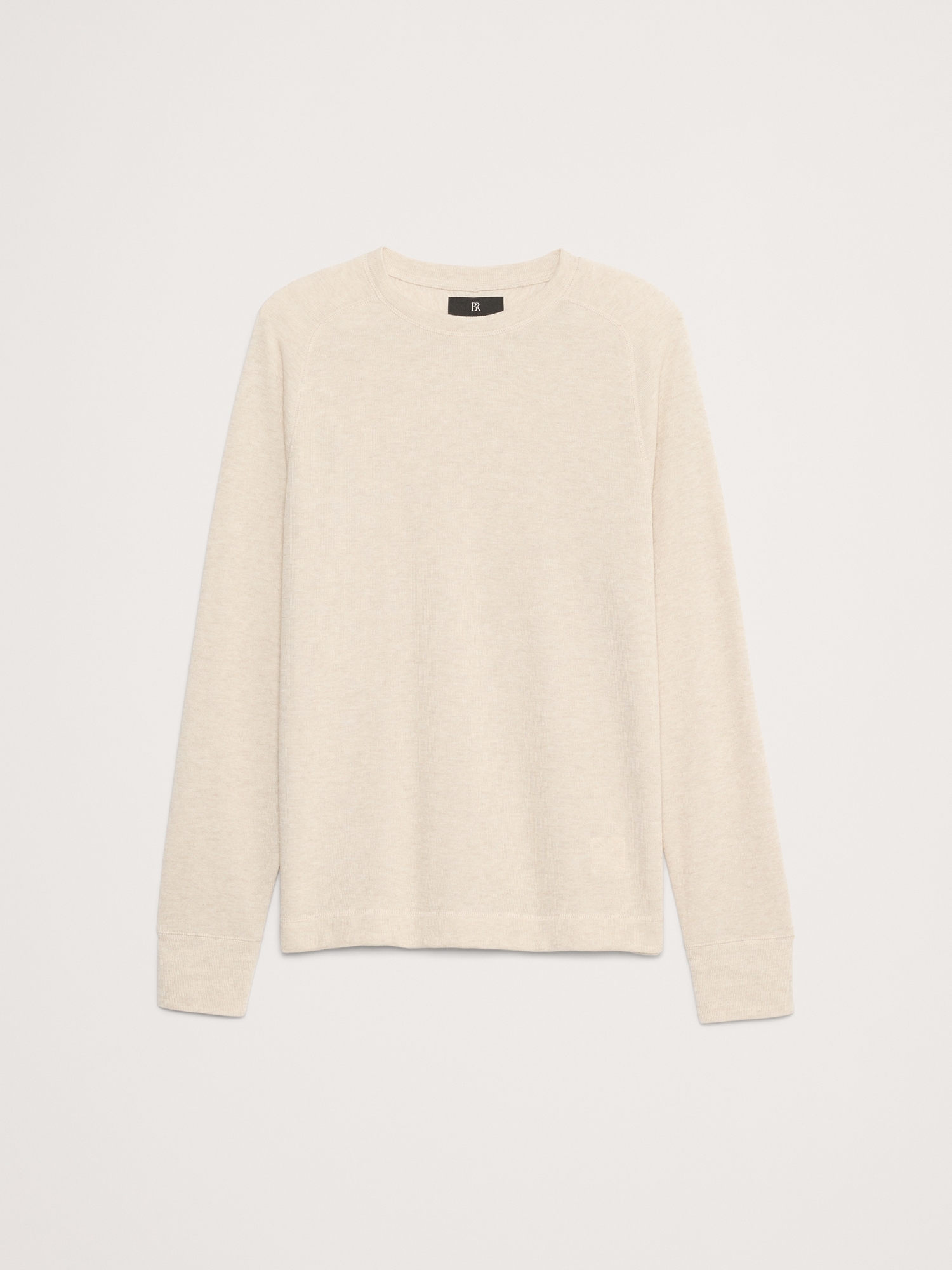 Slub Double-Knit Crew-Neck T-Shirt