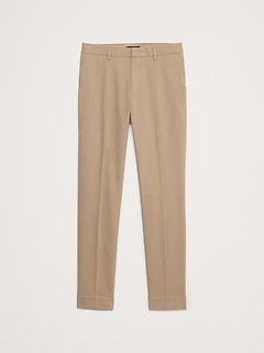 Slim Brushed Stretch Chino - Beige - View 32