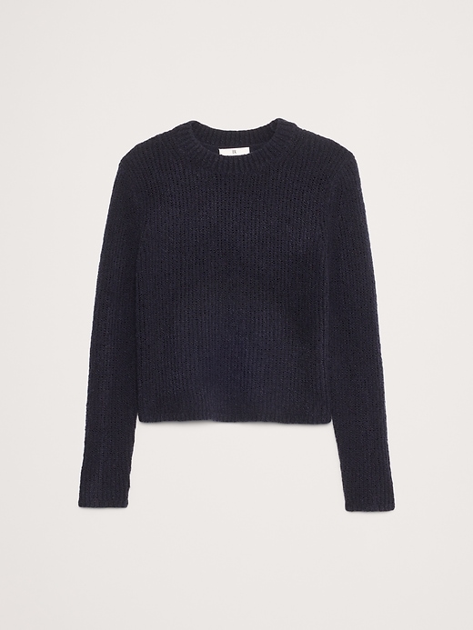 Merino-Blend Crew-Neck Sweater | Banana Republic