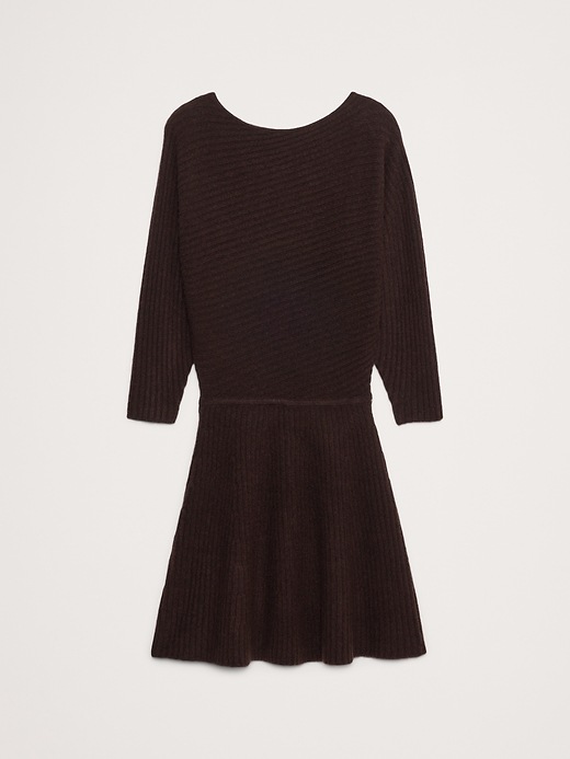 Dolman Ribbed Mini Sweater Dress | Banana Republic