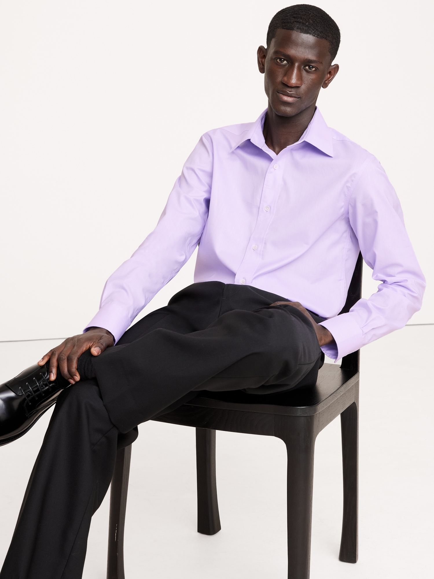 Slim Wrinkle-Resistant Dress Shirt