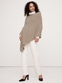 Signature Cashmere Sweater Poncho