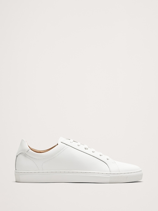 【こうすけ】 BANANA REPUBLIC Nicklas Leather Sneaker | Banana Republic