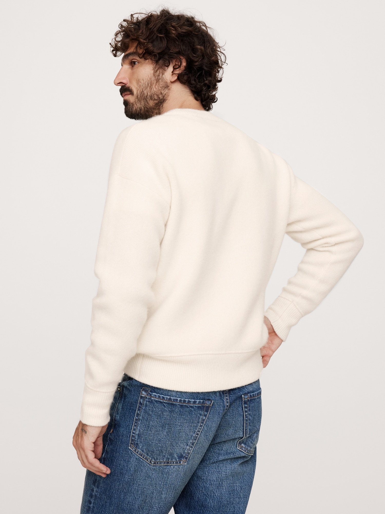 Cotton-Merino-Cashmere Sweater