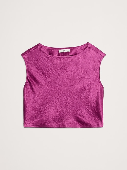 トップス crispy satin tops SATIN EFFECT WRAP TOP - Caramel | ZARA United States