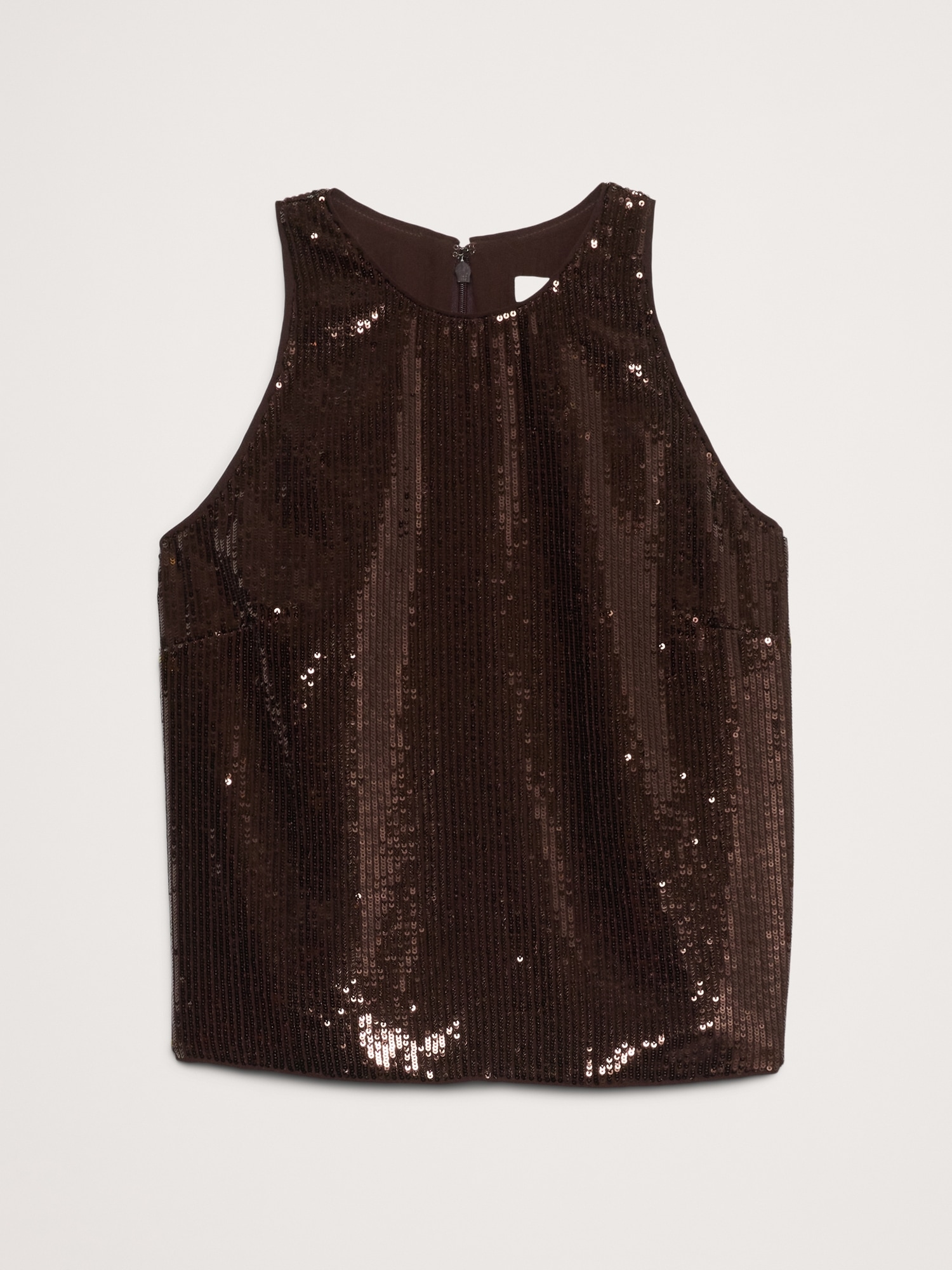 Stretch-Sequin Tank