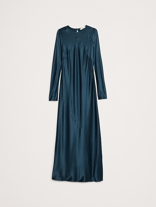 Abigail Silk Maxi Dress | Banana Republic