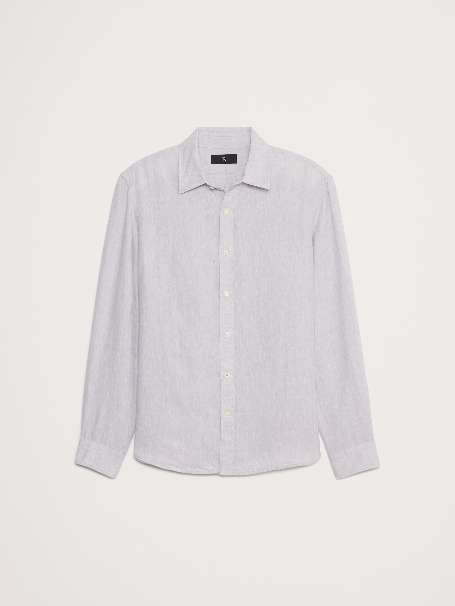 Standard-Fit Linen Shirt