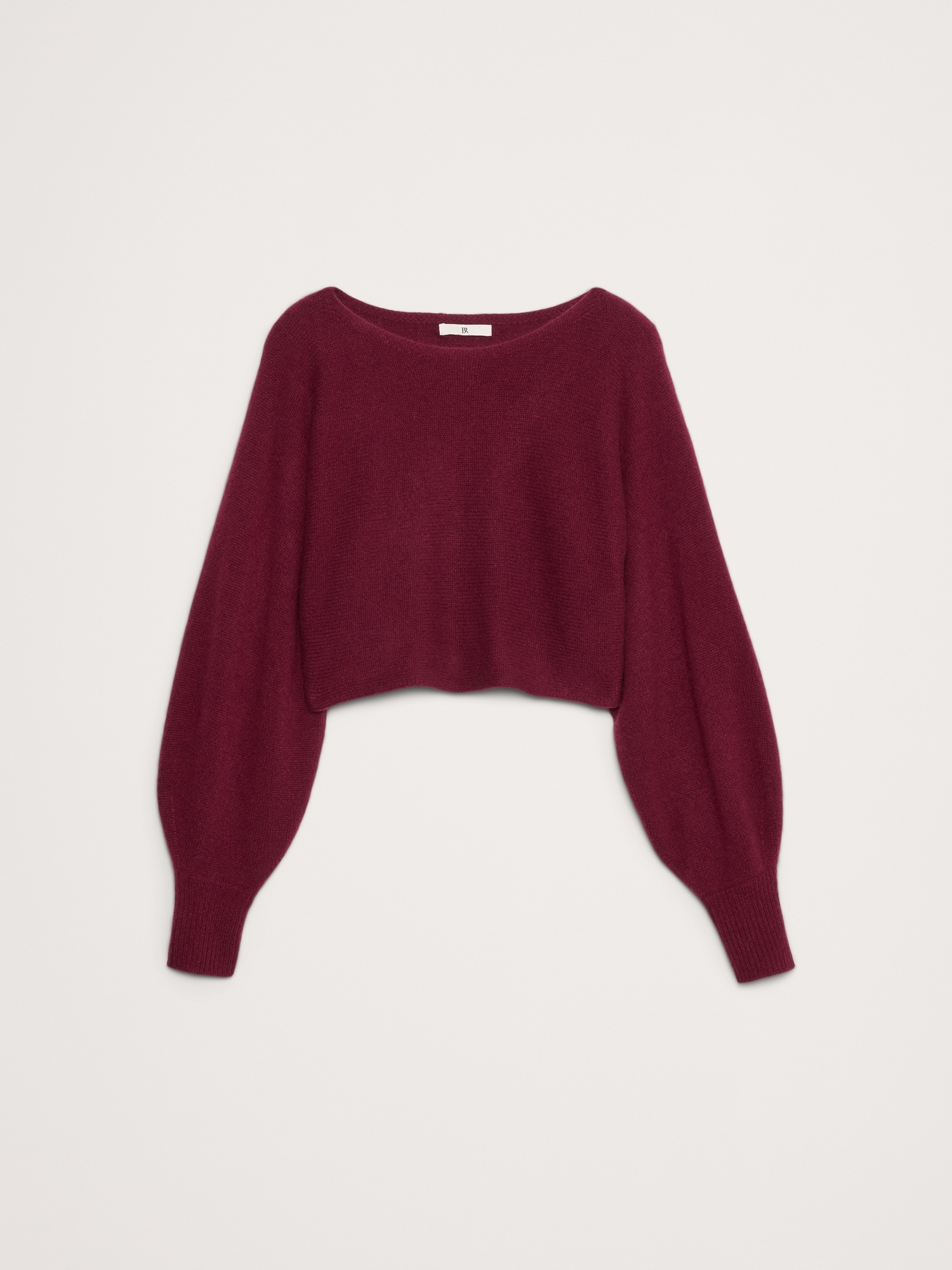 Midweight Cashmere Cropped Sweater