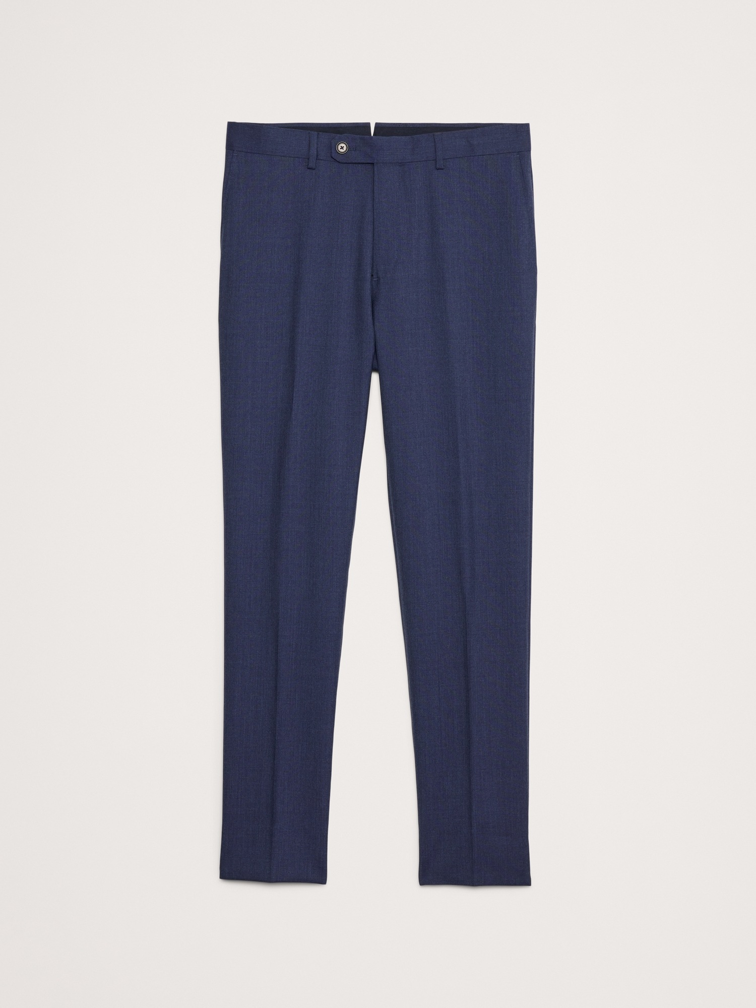 Мужские брюки Banana Republic Signature Italian Rustico Suit Pant, цвет: Синий — фото 4
