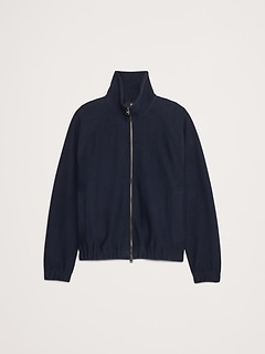 トップス daydream French Terry SweatPolo ovy French Terry Zip Sweatshirt | Banana Republic