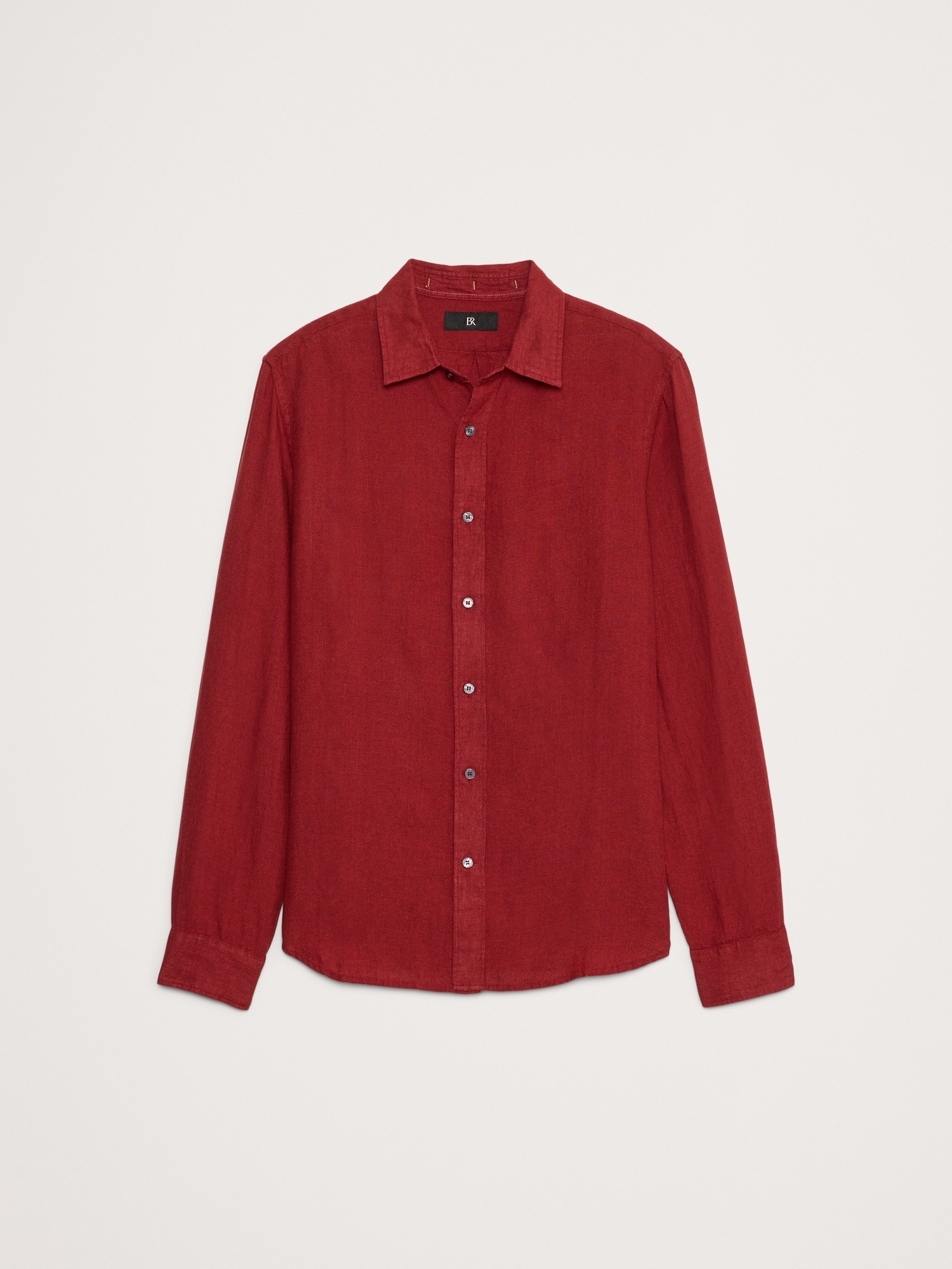 Slim Castello Linen Shirt