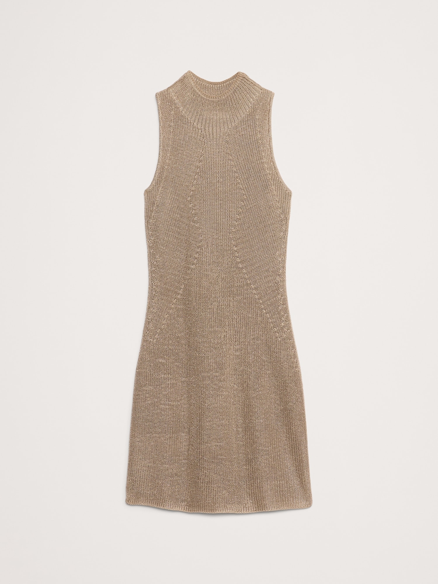 Shimmer Sweater Mini Dress