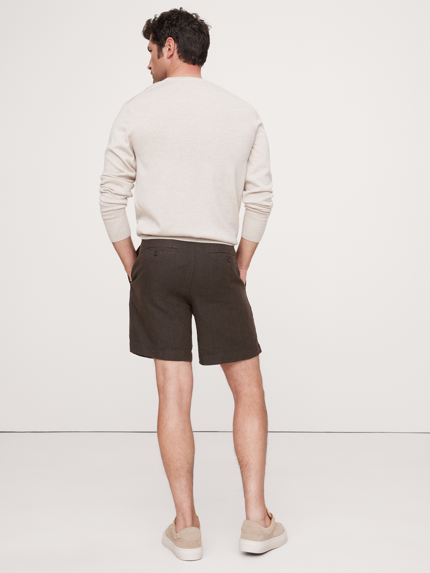 Lino 7" Linen Short