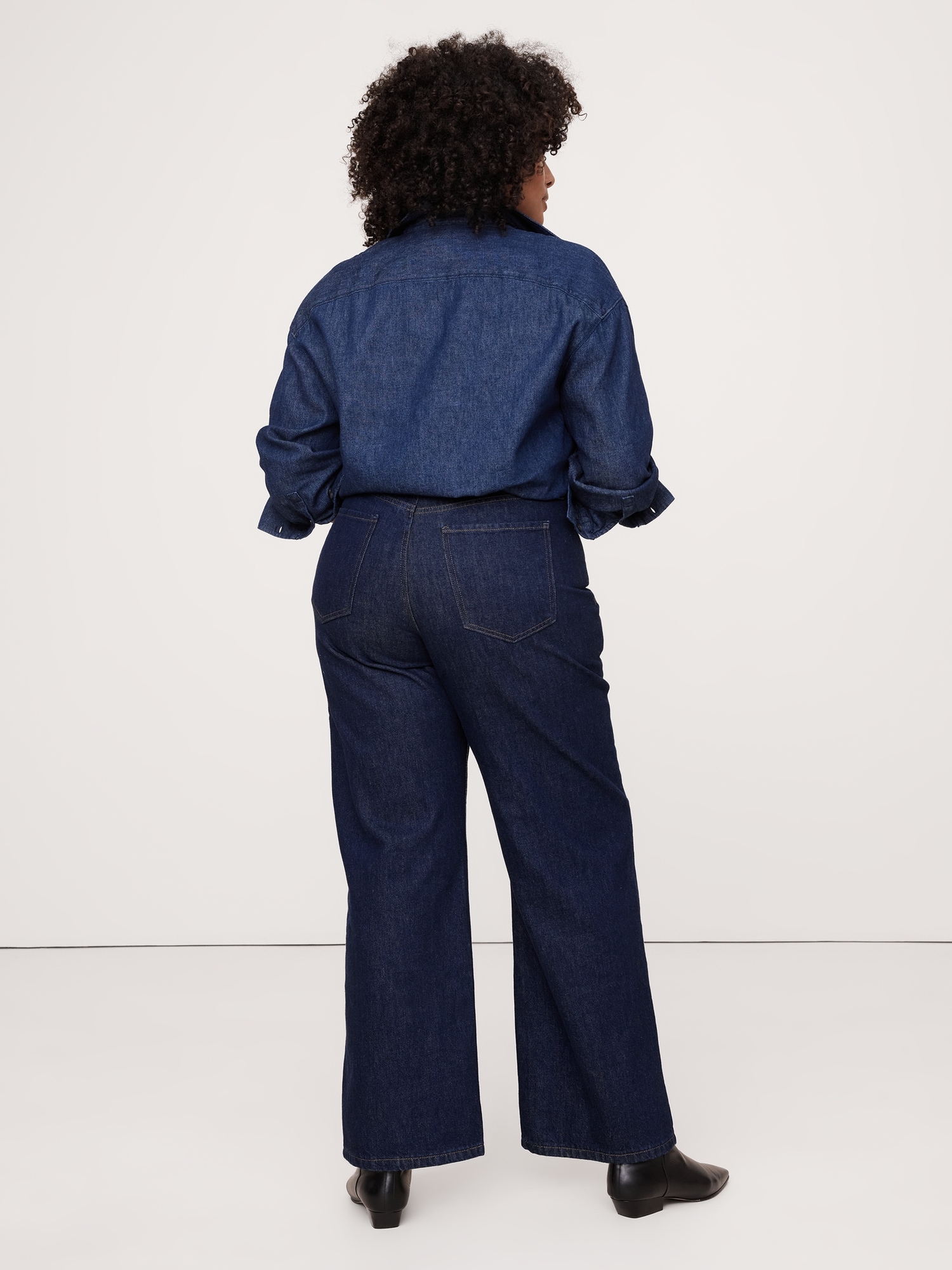 The Icon Classic Wide-Leg Jean