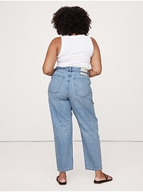 High-Rise Rigid Bow Jean