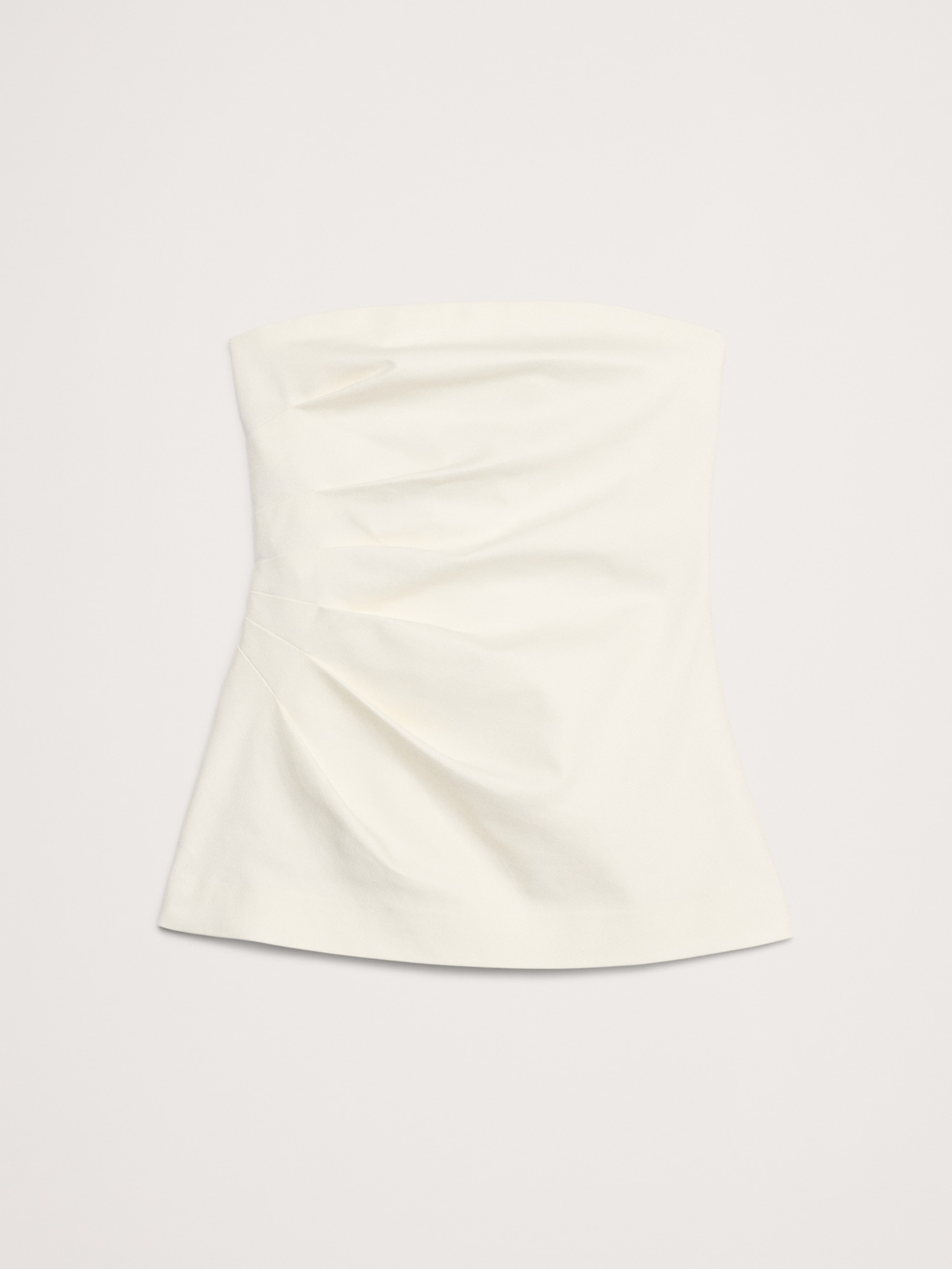 Everywhere Ponte Ruched Strapless Top