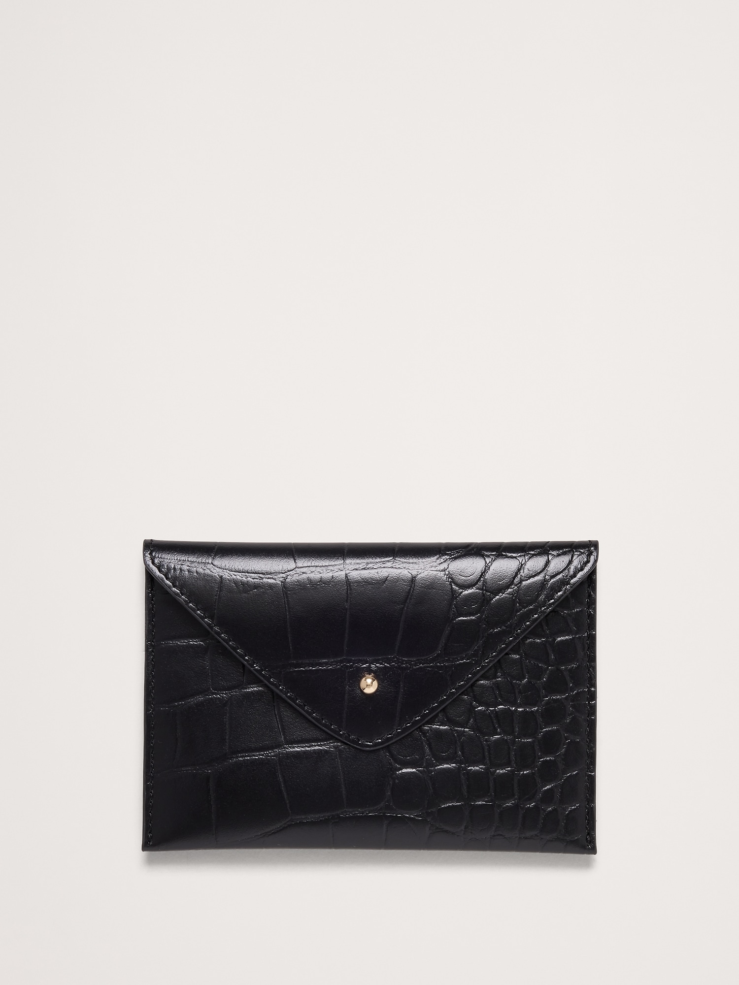 Leather Mini Envelope Pouch