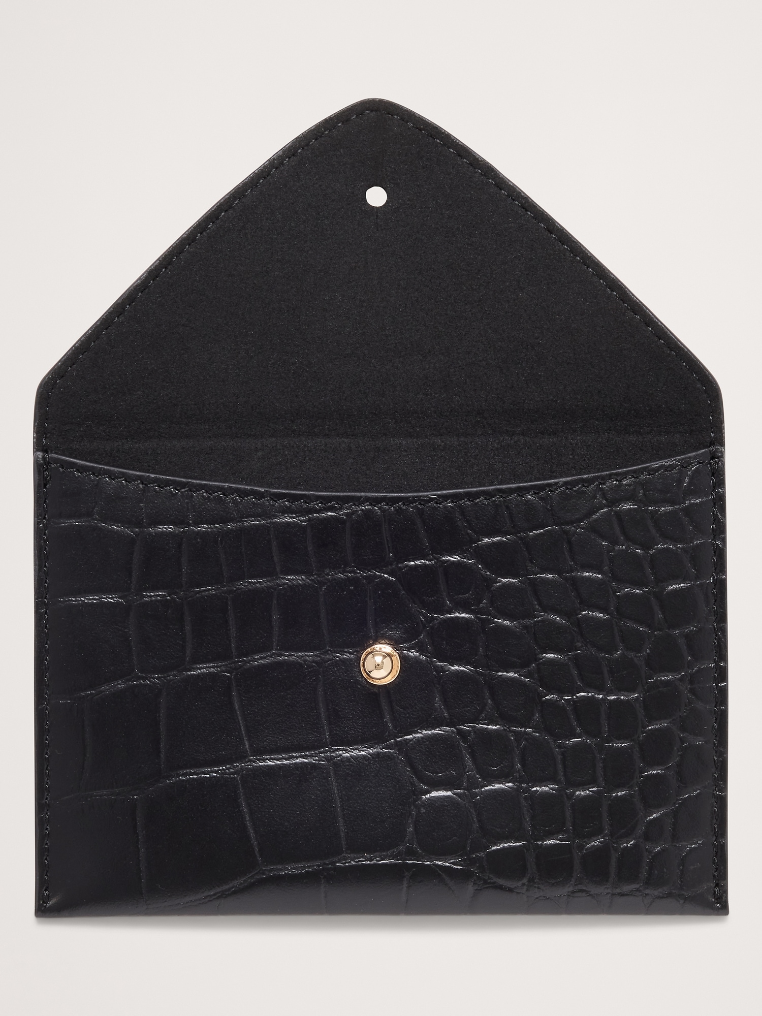 Leather Mini Envelope Pouch