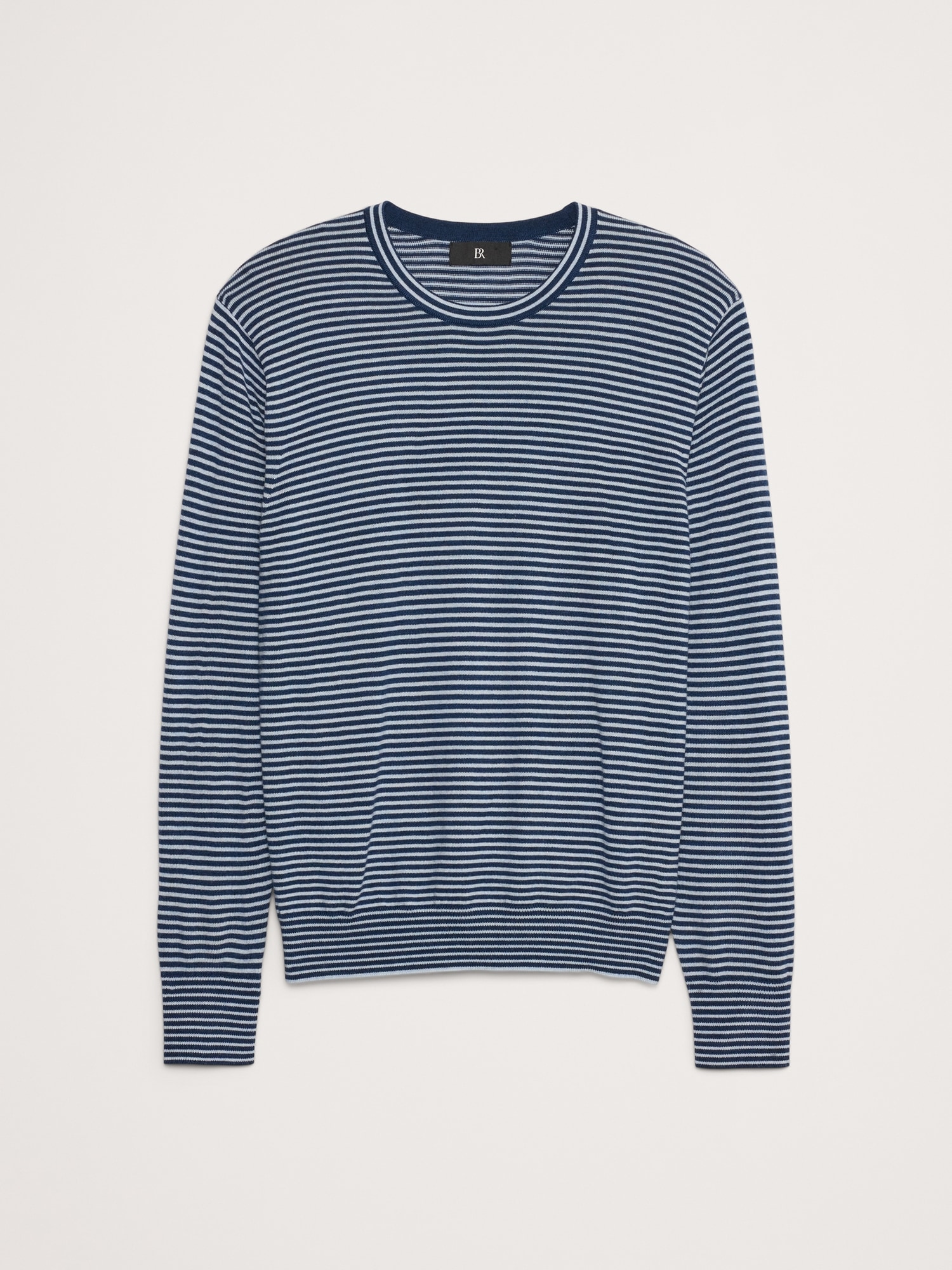 Italian Merino Crew-Neck Sweater