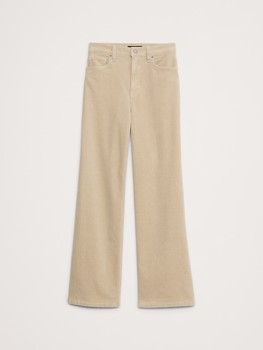 Ultra High-Rise Wide-Leg Crop Corduroy Pant | Banana Republic