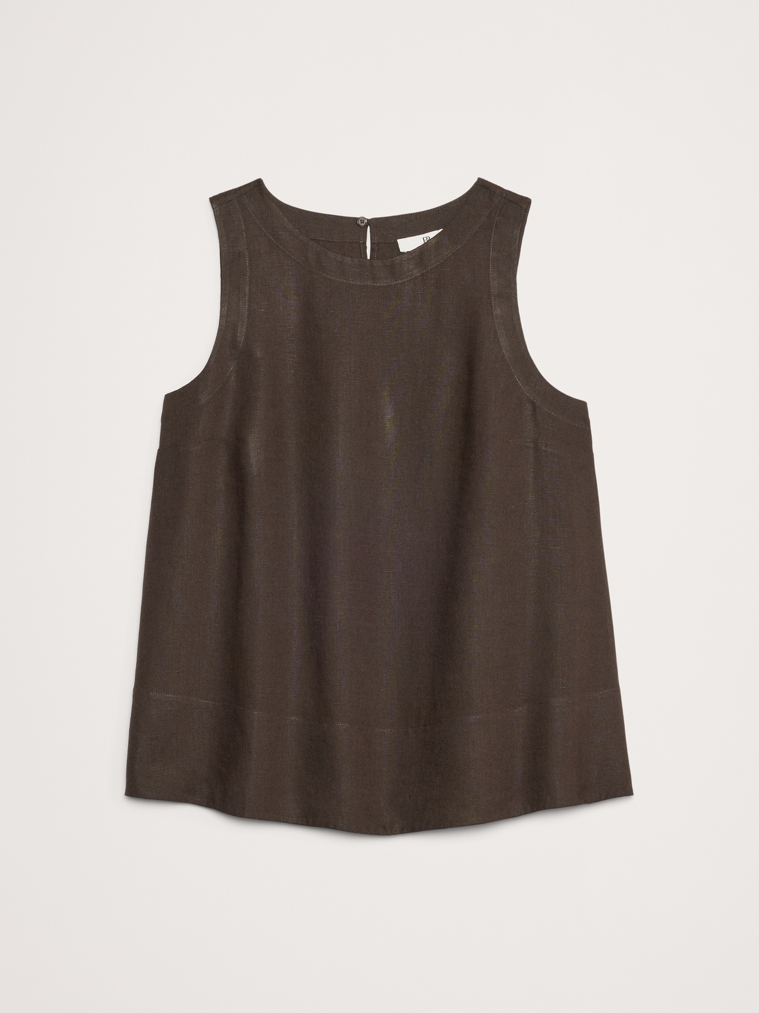 Linen Trapeze Tank