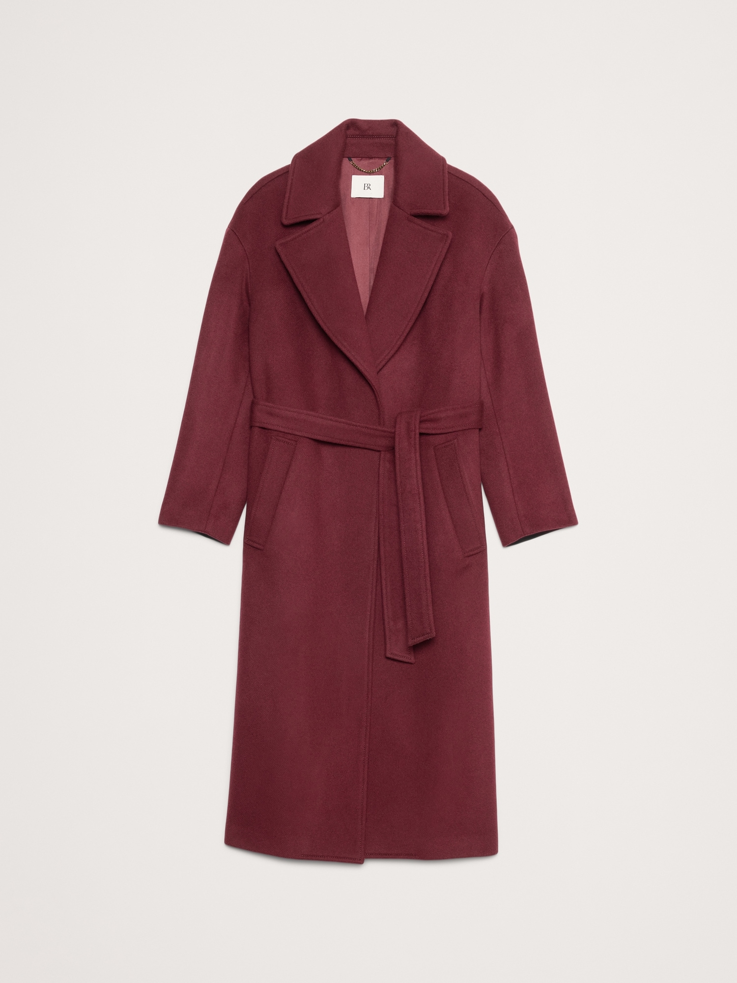 Pura Oversize Wool-Cashmere Wrap Coat