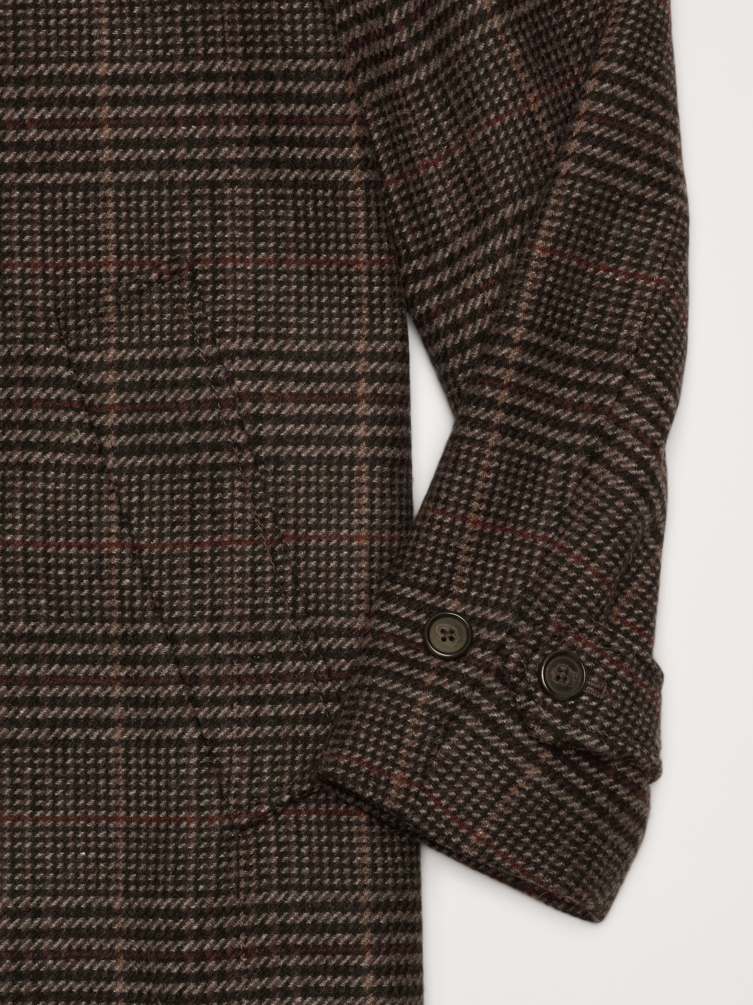 Italian Plaid Car Coat