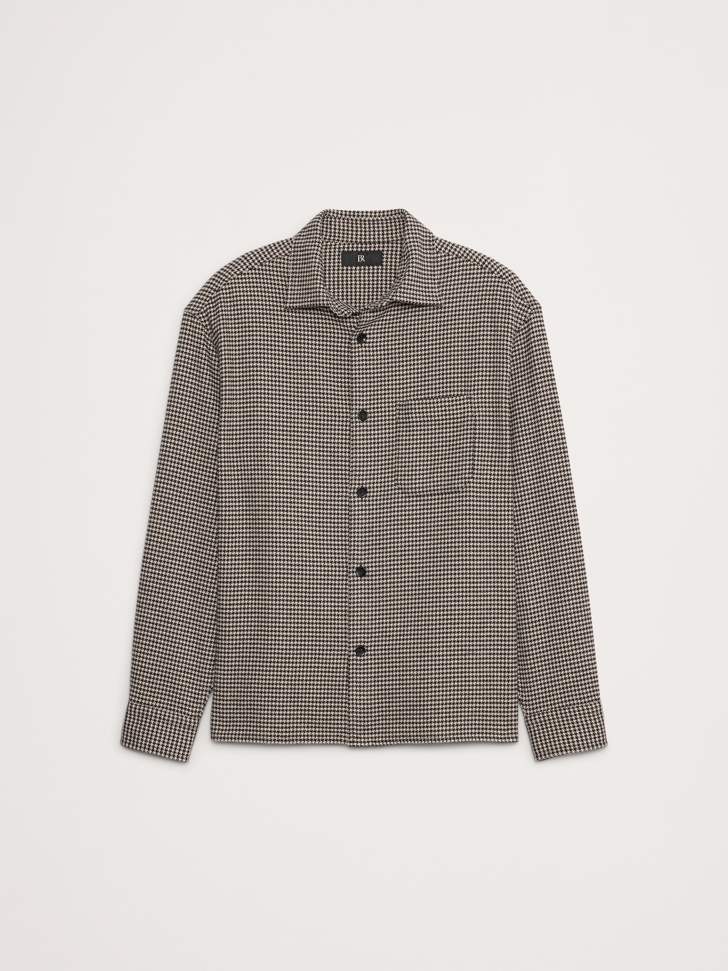 Relaxed-Fit Flannel Overshirt